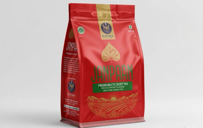 Janpaan Premium CTC Dust Tea (Red Pack)